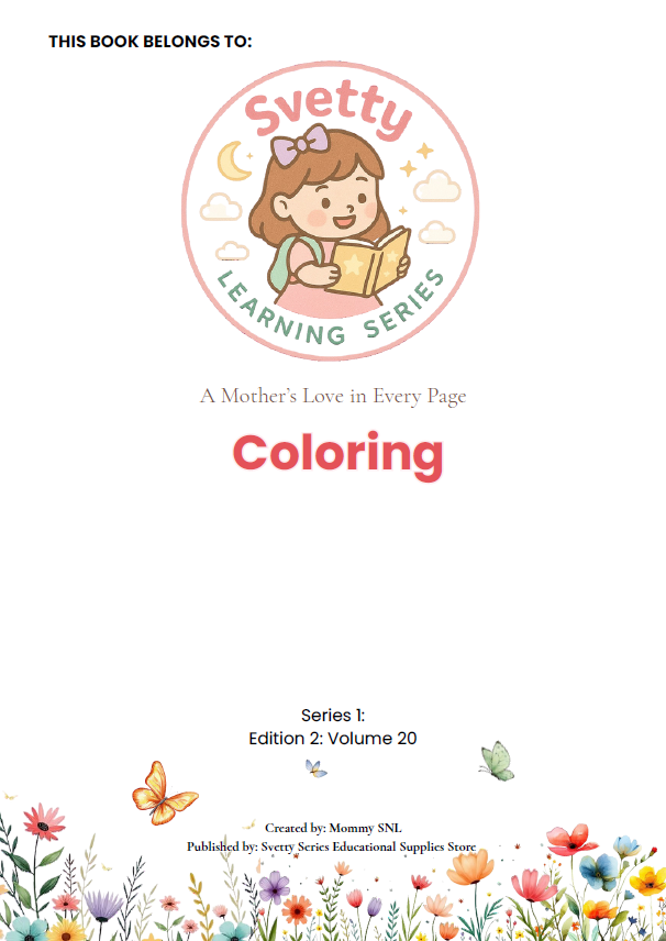 Colors, Shapes & Basic Math Worksheets + Stickers