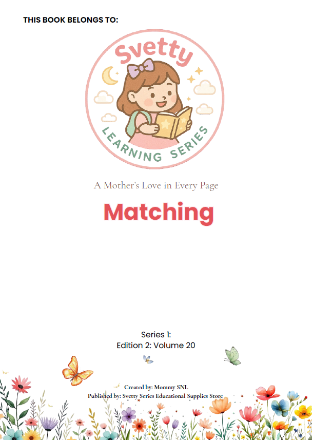 Colors, Shapes & Basic Math Worksheets + Stickers