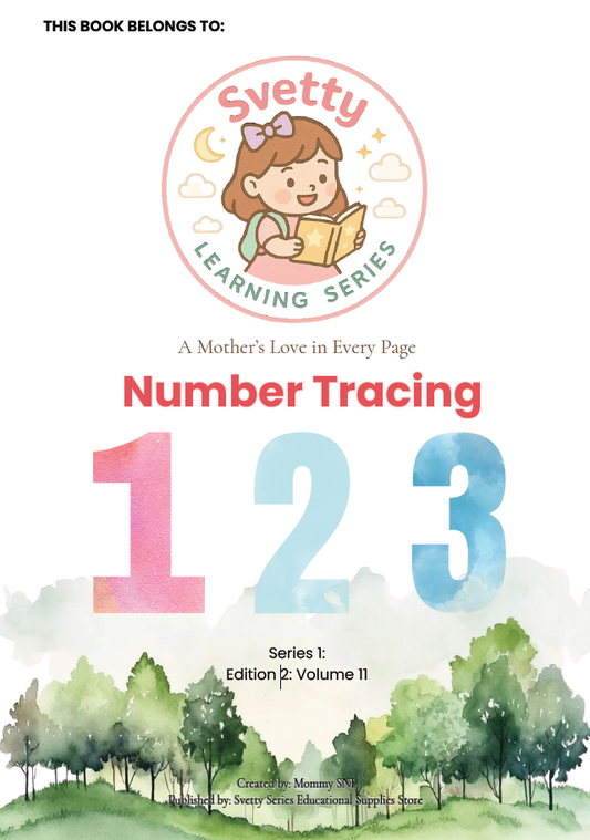 FREE Number Tracing Worksheets 1, 2, 3